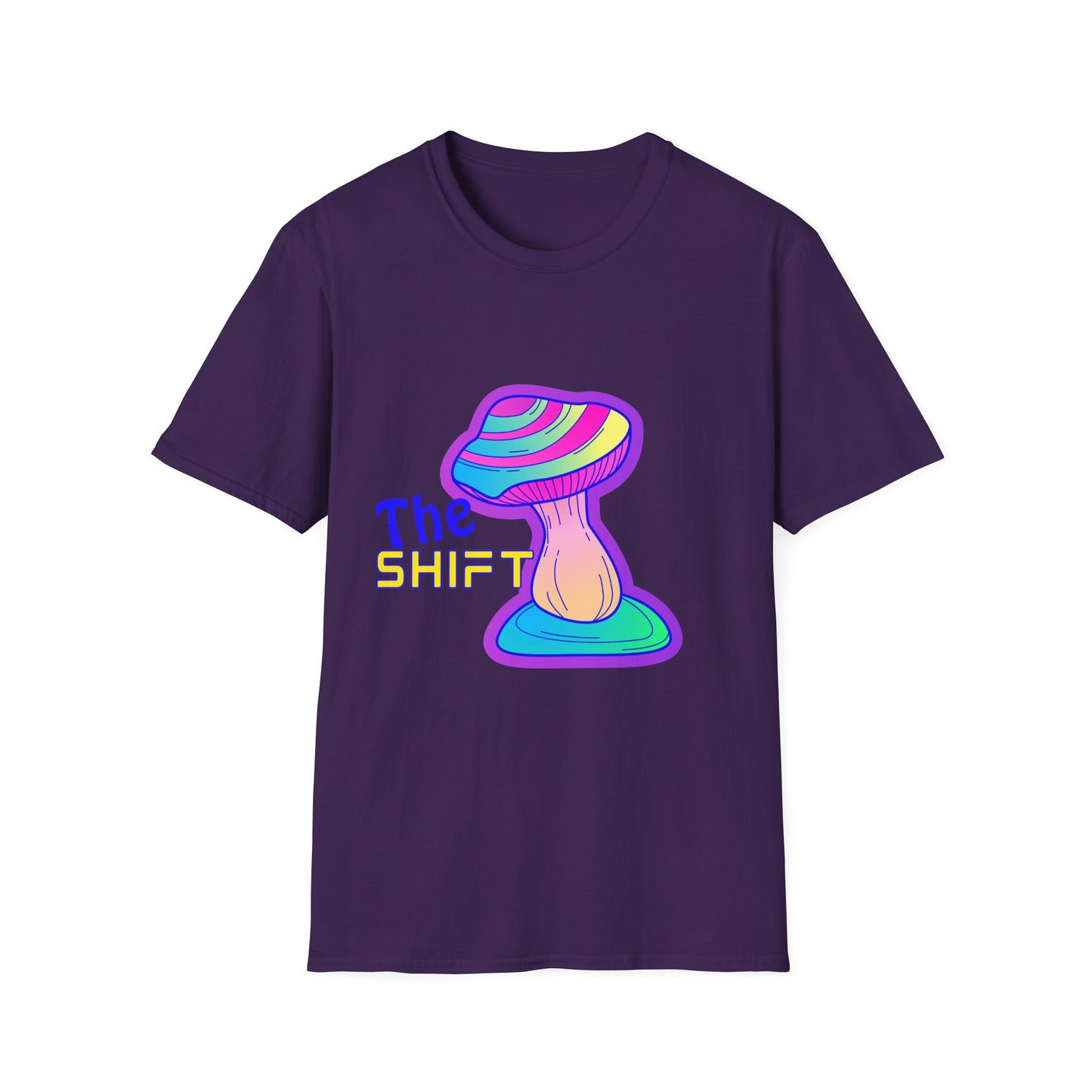 Colorful Psychedelic Unisex T-Shirt - 'The Shift' Graphic Tee for Festivals & Everyday Wear