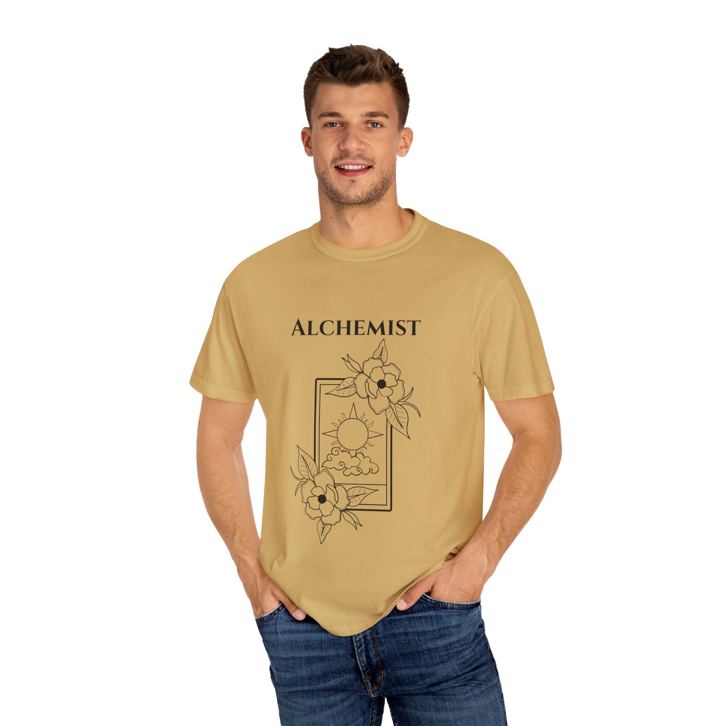 Unisex Alchemist Floral T-Shirt - Casual Wear for Nature Lovers