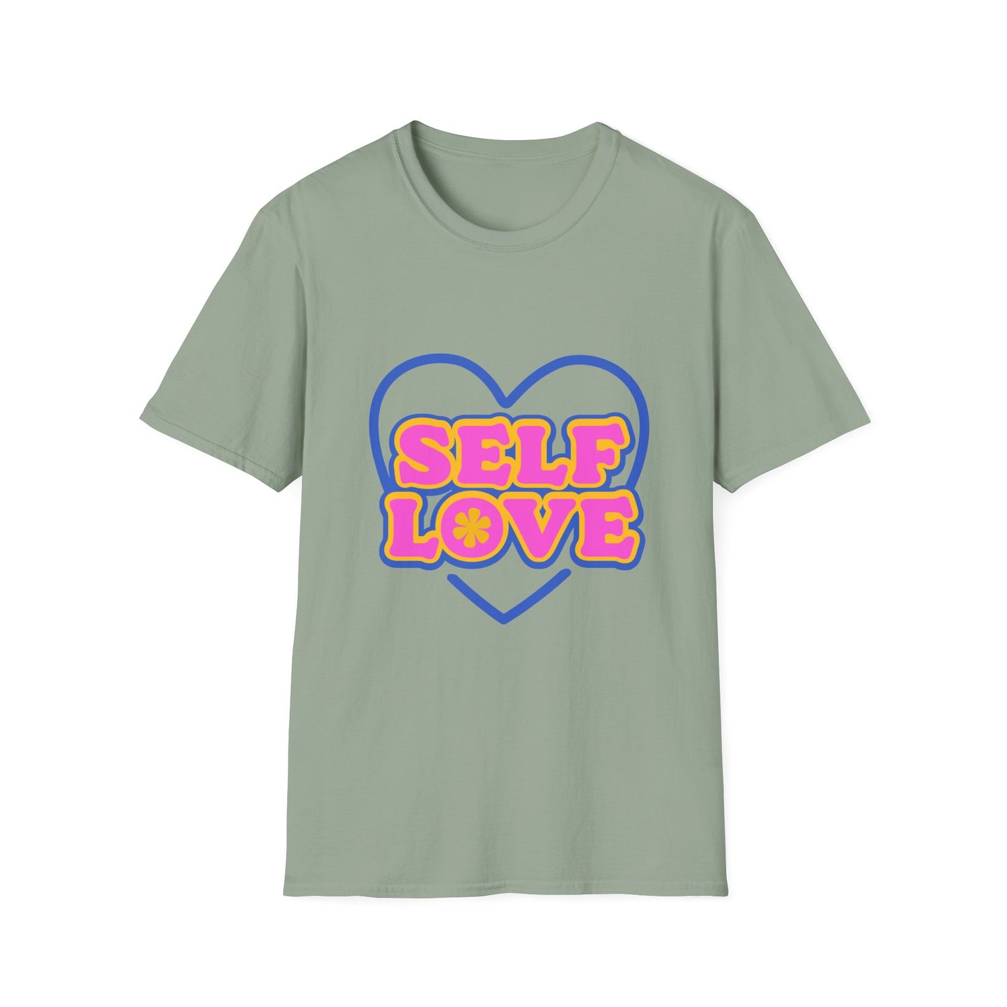 Unisex Self Love T-Shirt - Softstyle Graphic Tee for Empowerment and Self-Care