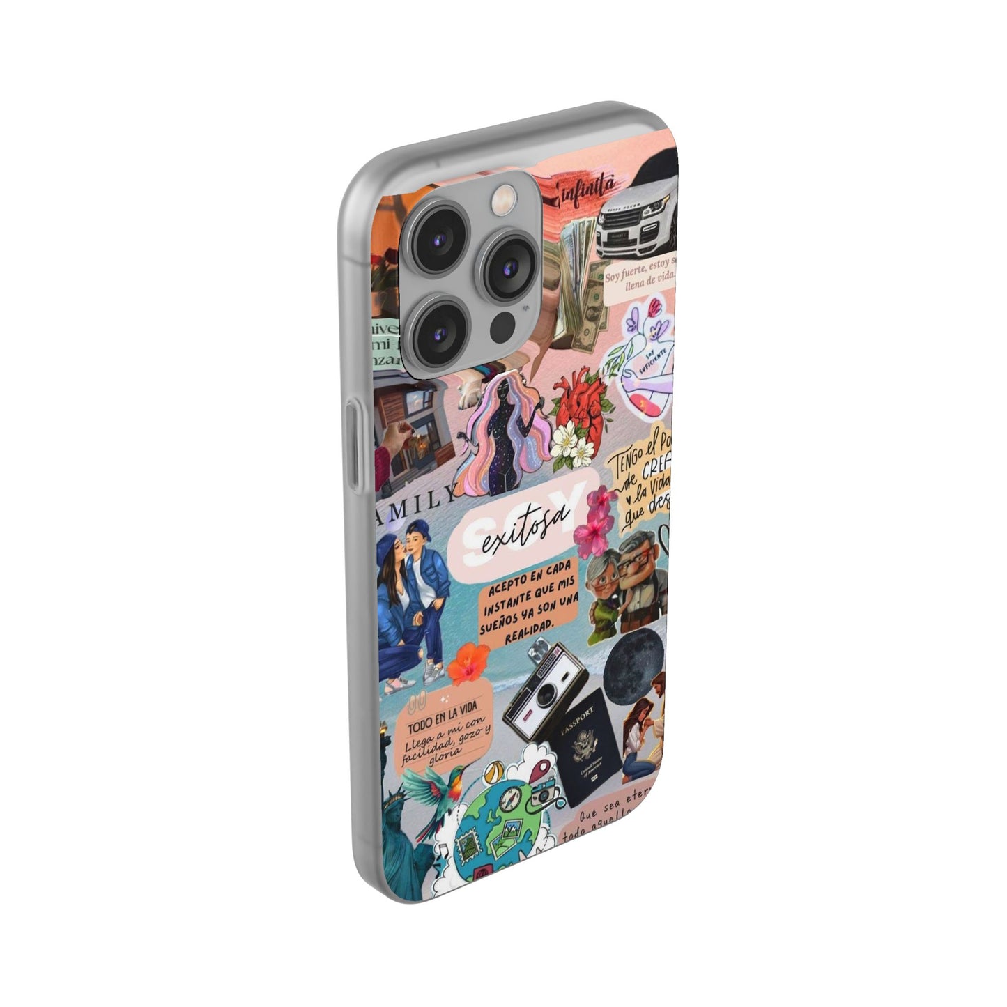 Colorful Inspirational Phone Case, Motivational iPhone Cover, Fun Phone Accessory, Unique Gift for Creative Souls, Flexible Cases for [...]