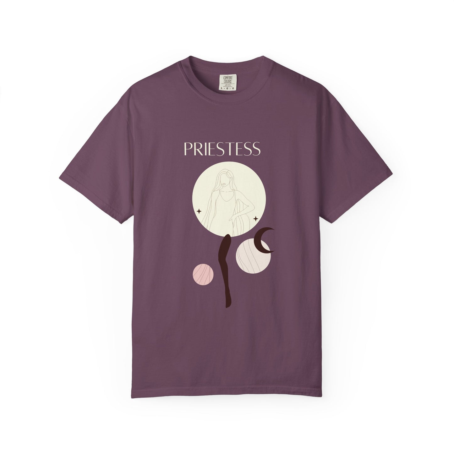 Boho Goddess Graphic Tee - Unisex Garment-Dyed T-Shirt