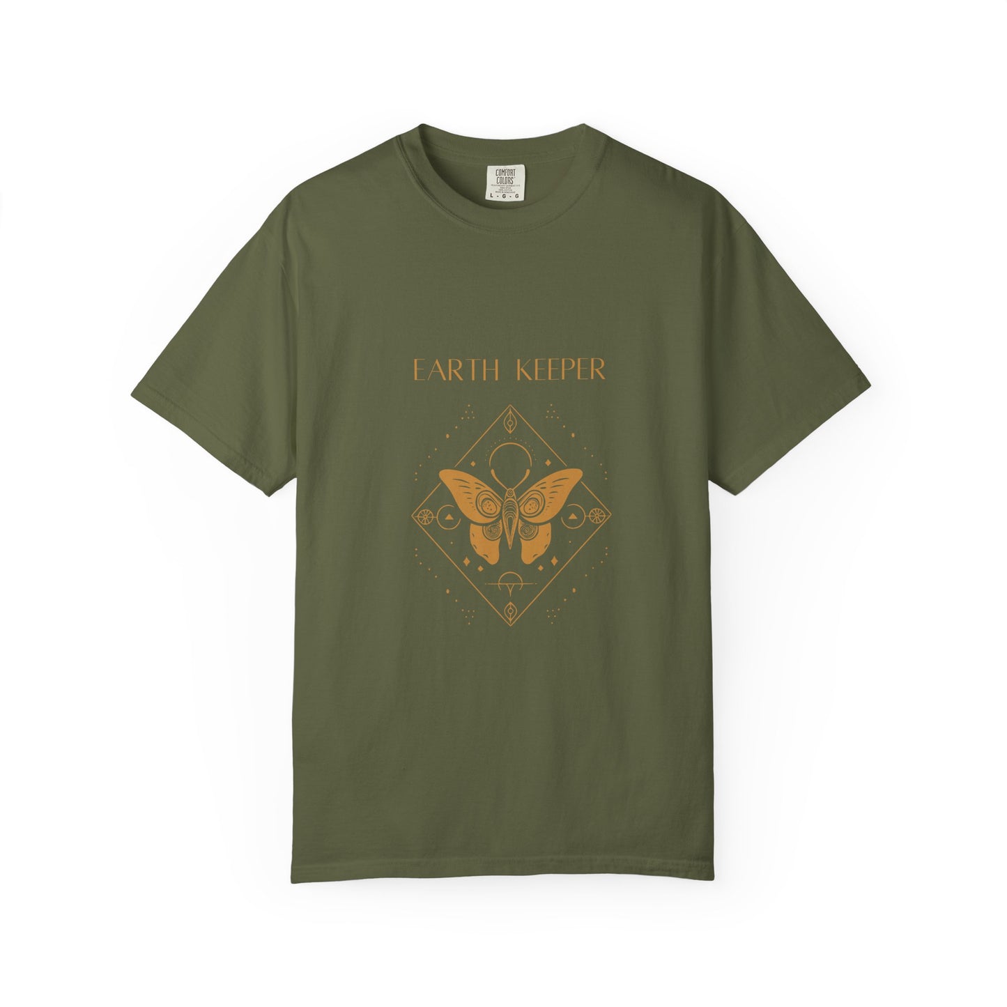 Earth Keeper Unisex Garment-Dyed T-shirt - Eco-Friendly Vibe, Nature Lover's Essential
