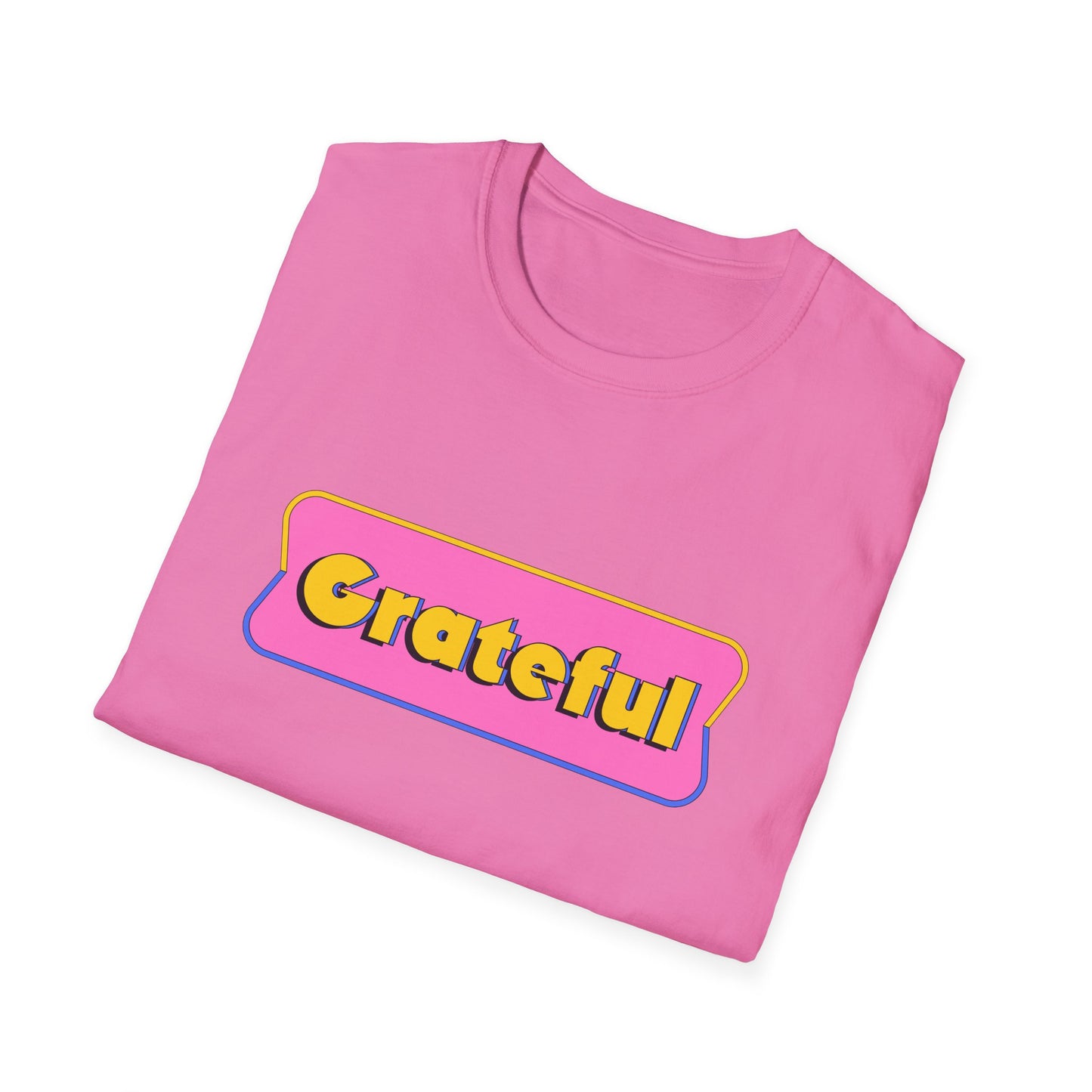 Grateful Retro Unisex Softstyle T-Shirt