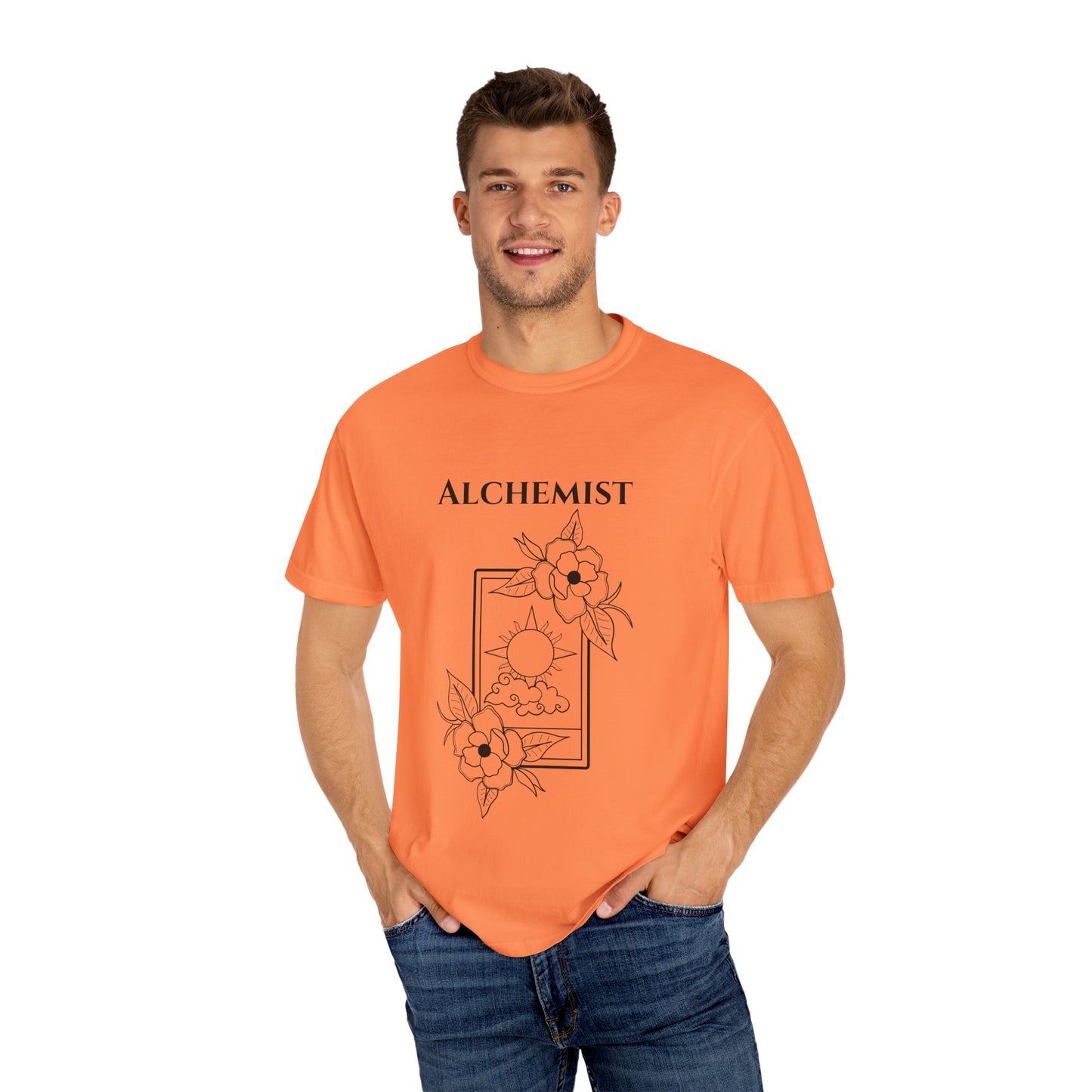 Unisex Alchemist Floral T-Shirt - Casual Wear for Nature Lovers