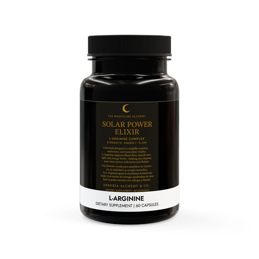 🜂 Solar Power Elixir  L-Arginine Complex | Strength • Energy • (60 Capsules)