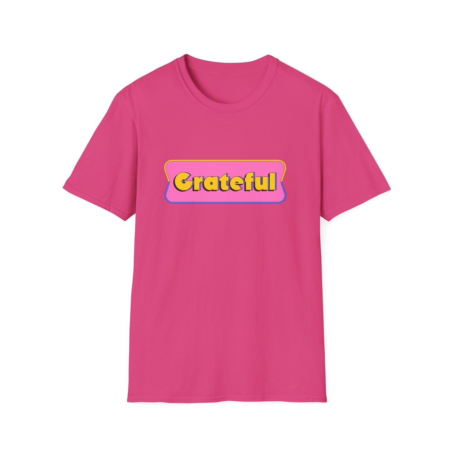 Grateful Retro Unisex Softstyle T-Shirt
