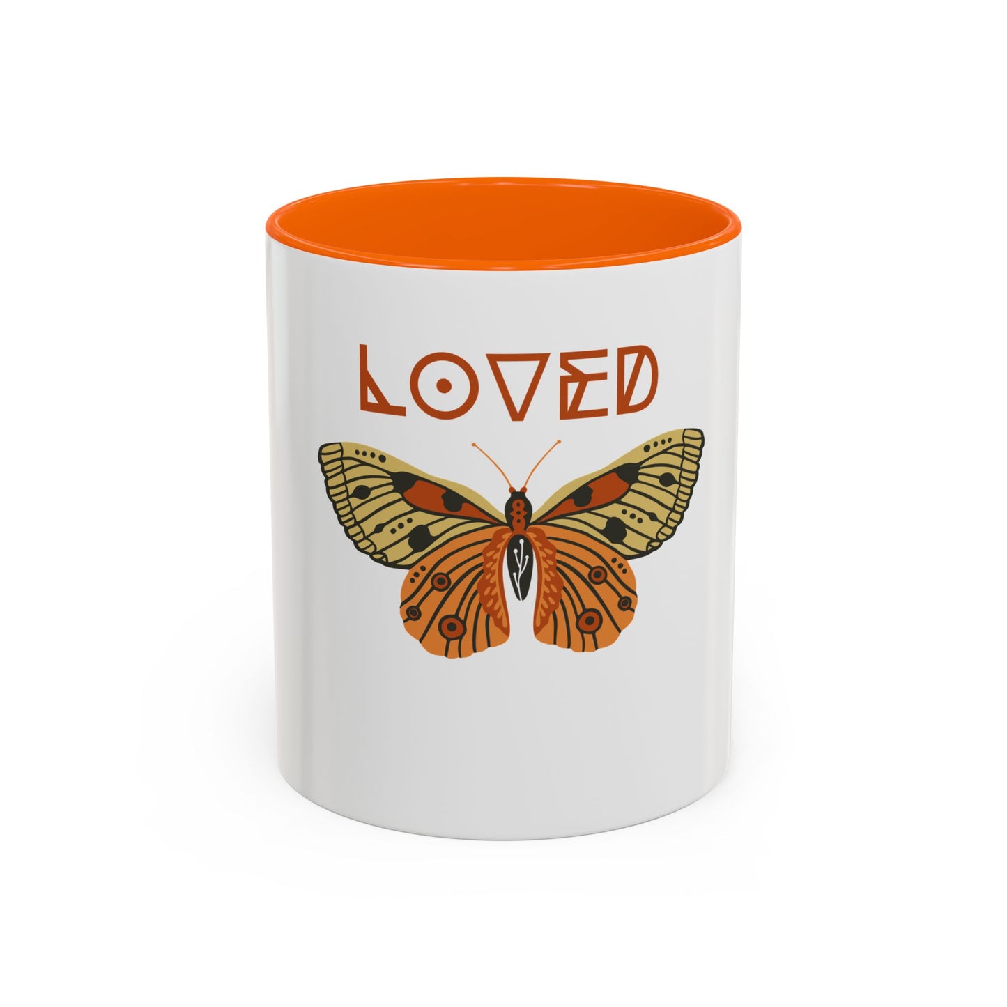 Butterfly Loved Coffee Mug - Perfect Gift for Nature Lovers, Motivational Mug, Inspirational Kitchen Decor, Birthday Present, Everyday Use