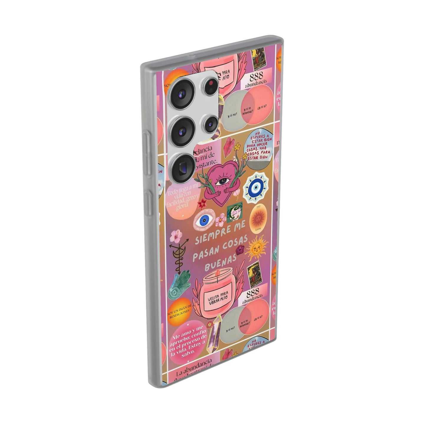 Colorful Affirmation Phone Cases, Positive Vibe Cases for iPhone, Flexible Phone Protection, Unique Gifts for Friends