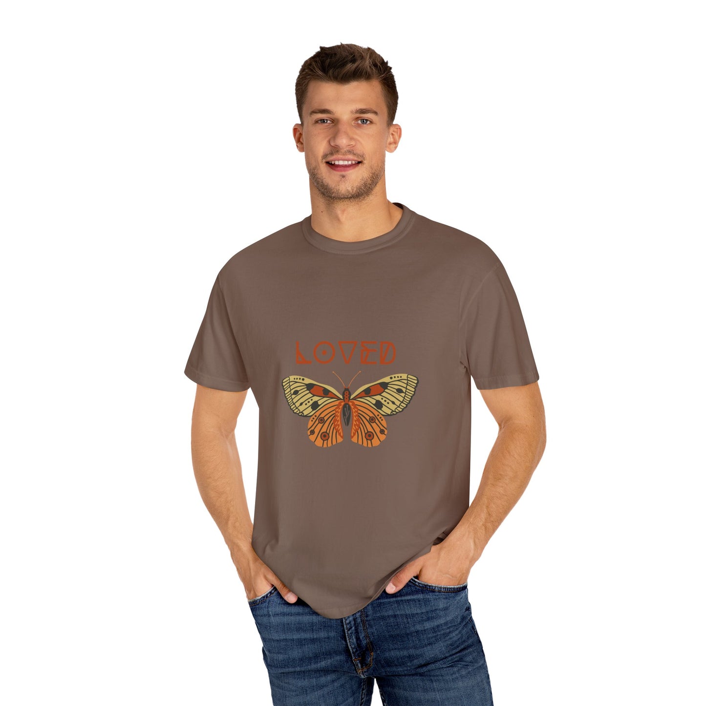 Loved Butterfly Unisex T-Shirt - Perfect Gift for Nature Lovers