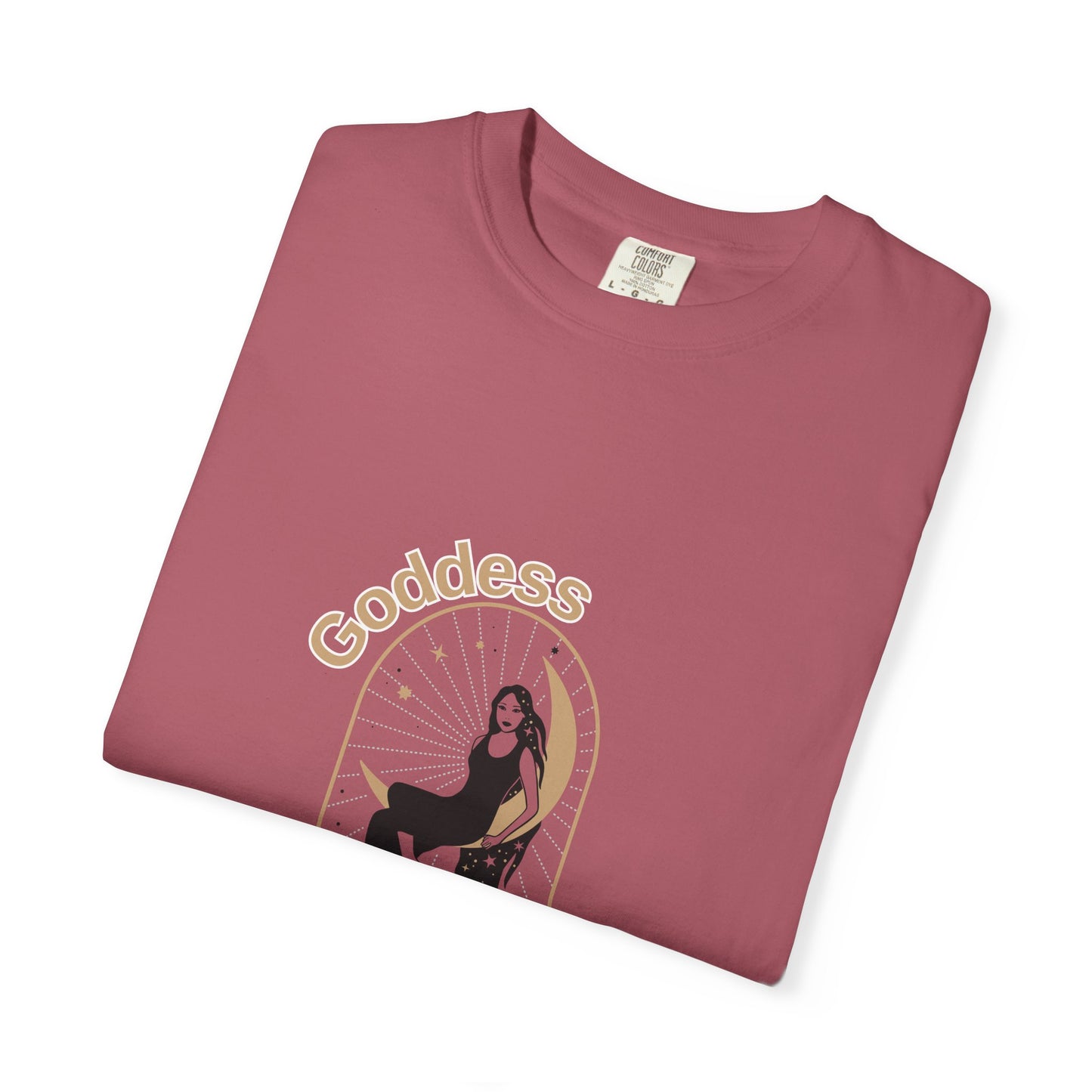 Goddess Tribe Unisex Garment-Dyed T-Shirt – Boho Chic Design for Empowerment