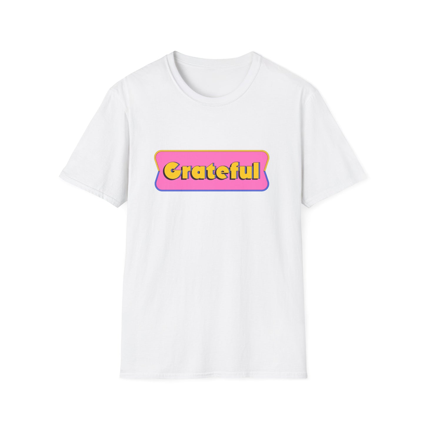 Grateful Retro Unisex Softstyle T-Shirt