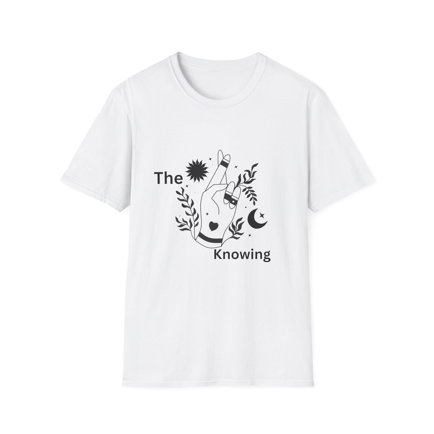 Unisex Softstyle T-Shirt - "The Knowing" Floral Graphic Tee