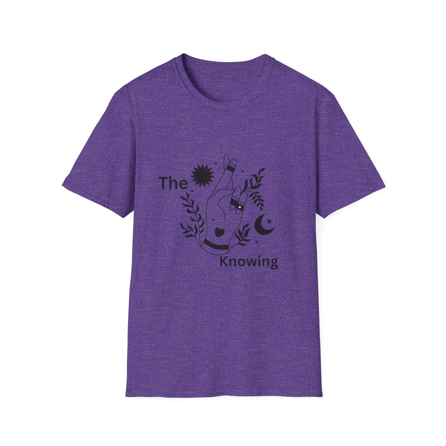 Unisex Softstyle T-Shirt - "The Knowing" Floral Graphic Tee