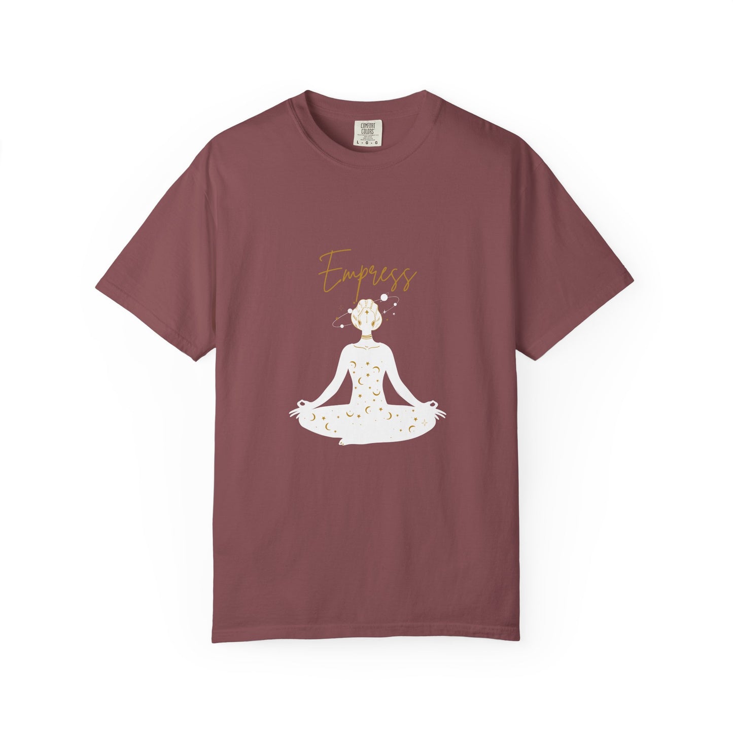 Bohemian Empress T-Shirt – Relaxed Fit, Mindfulness Design