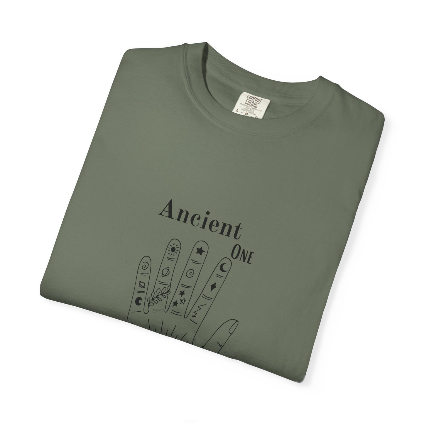 Ancient One Unisex Garment-Dyed T-Shirt - Bohemian Style for Spiritual Vibes
