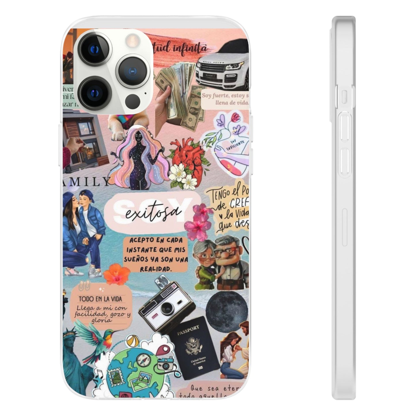 Colorful Inspirational Phone Case, Motivational iPhone Cover, Fun Phone Accessory, Unique Gift for Creative Souls, Flexible Cases for [...]