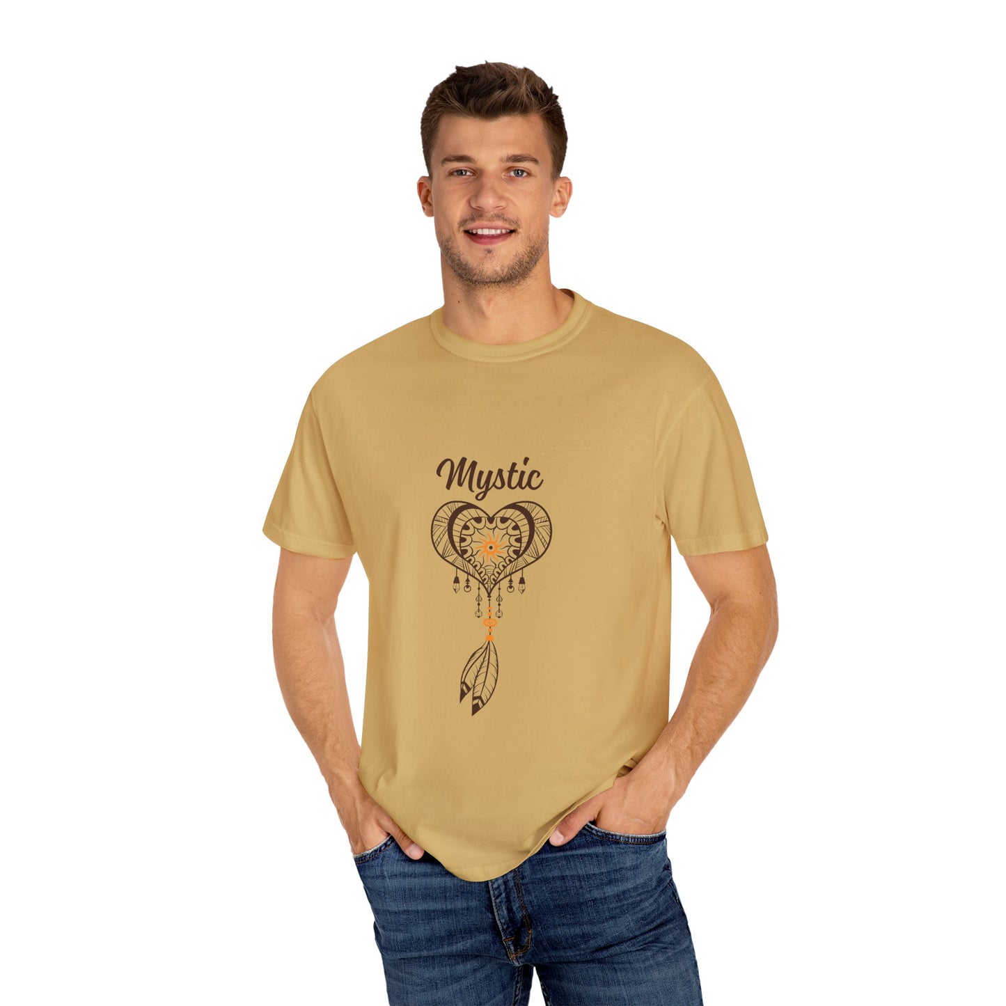 Mystic Heart Unisex T-shirt – Bohemian Style Graphic Tee