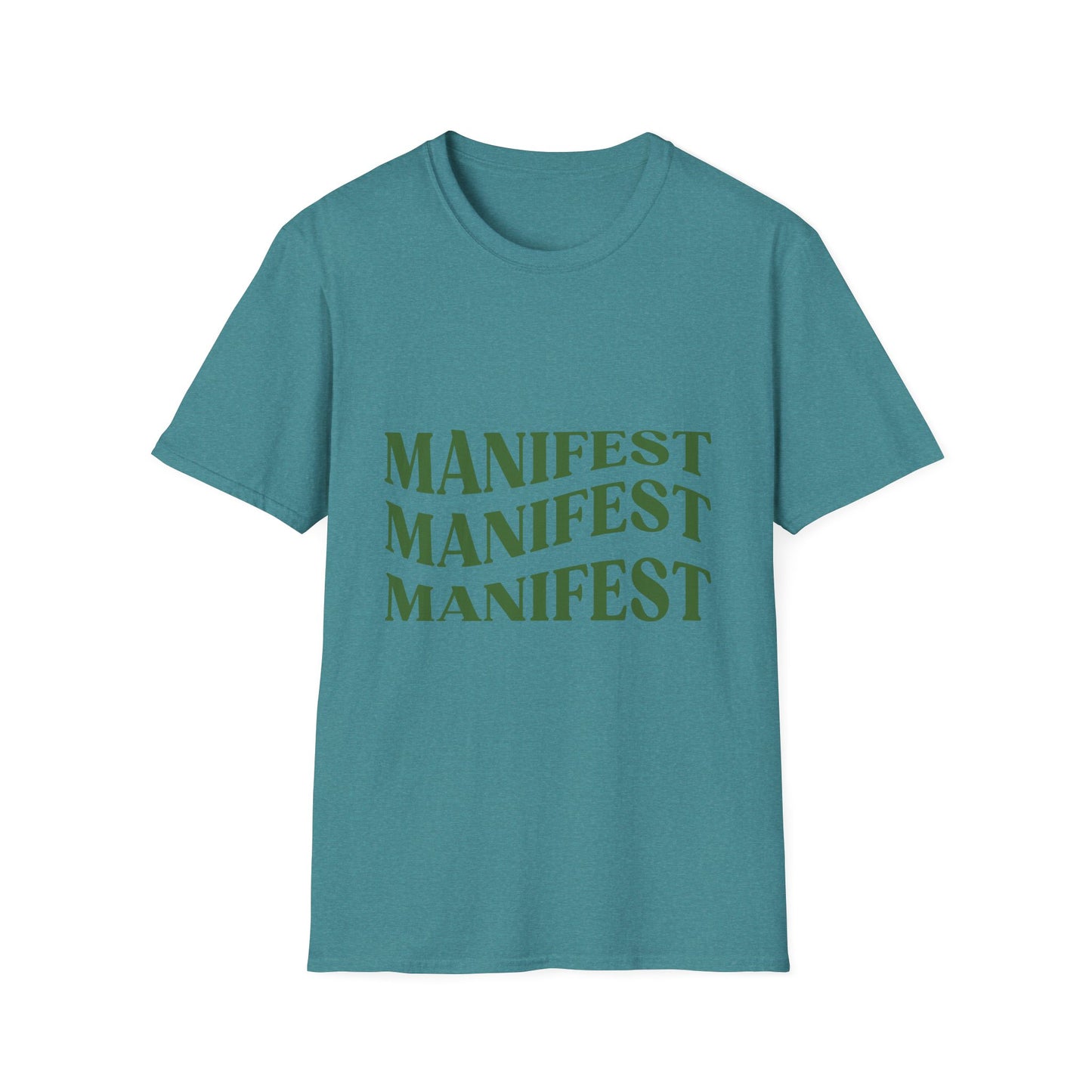 Manifest Softstyle Unisex T-Shirt - Positive Vibes for Everyday Wear