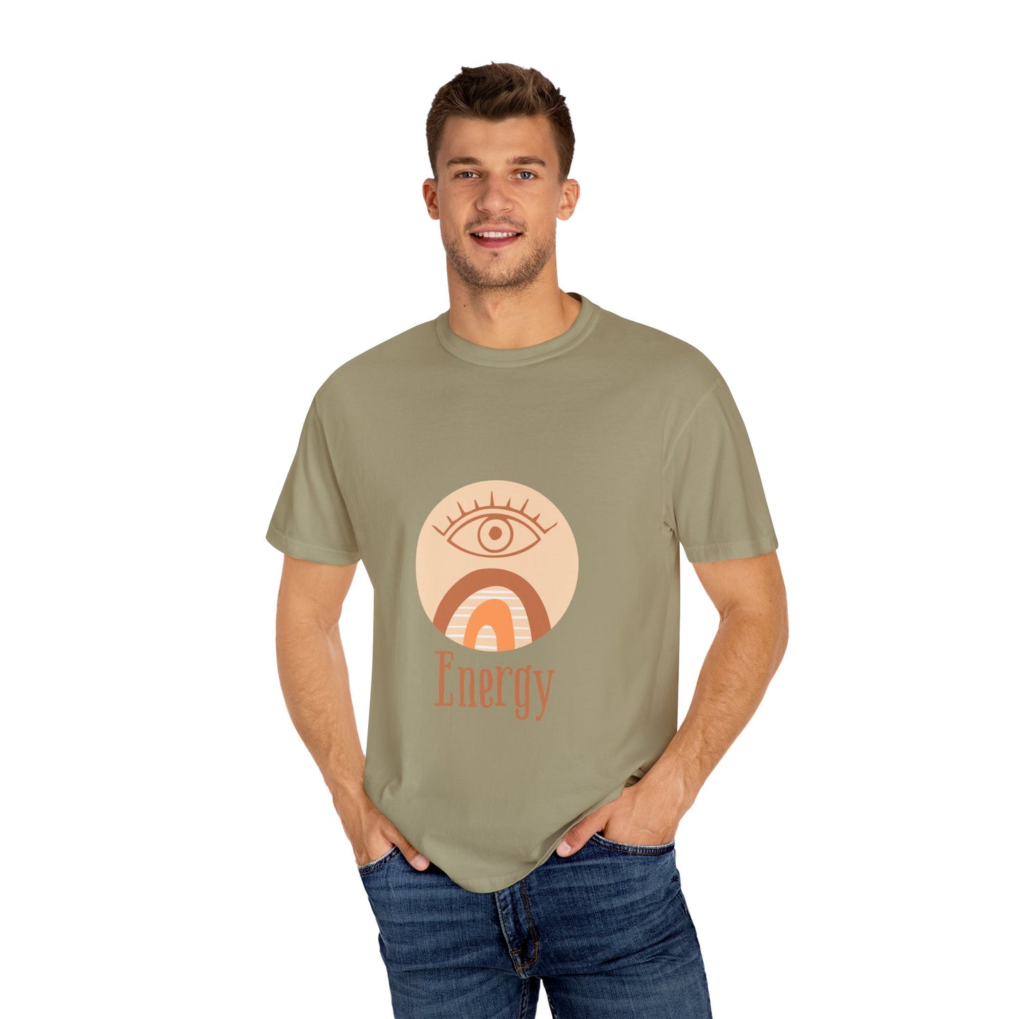 Energy Eye Unisex Garment-Dyed T-Shirt