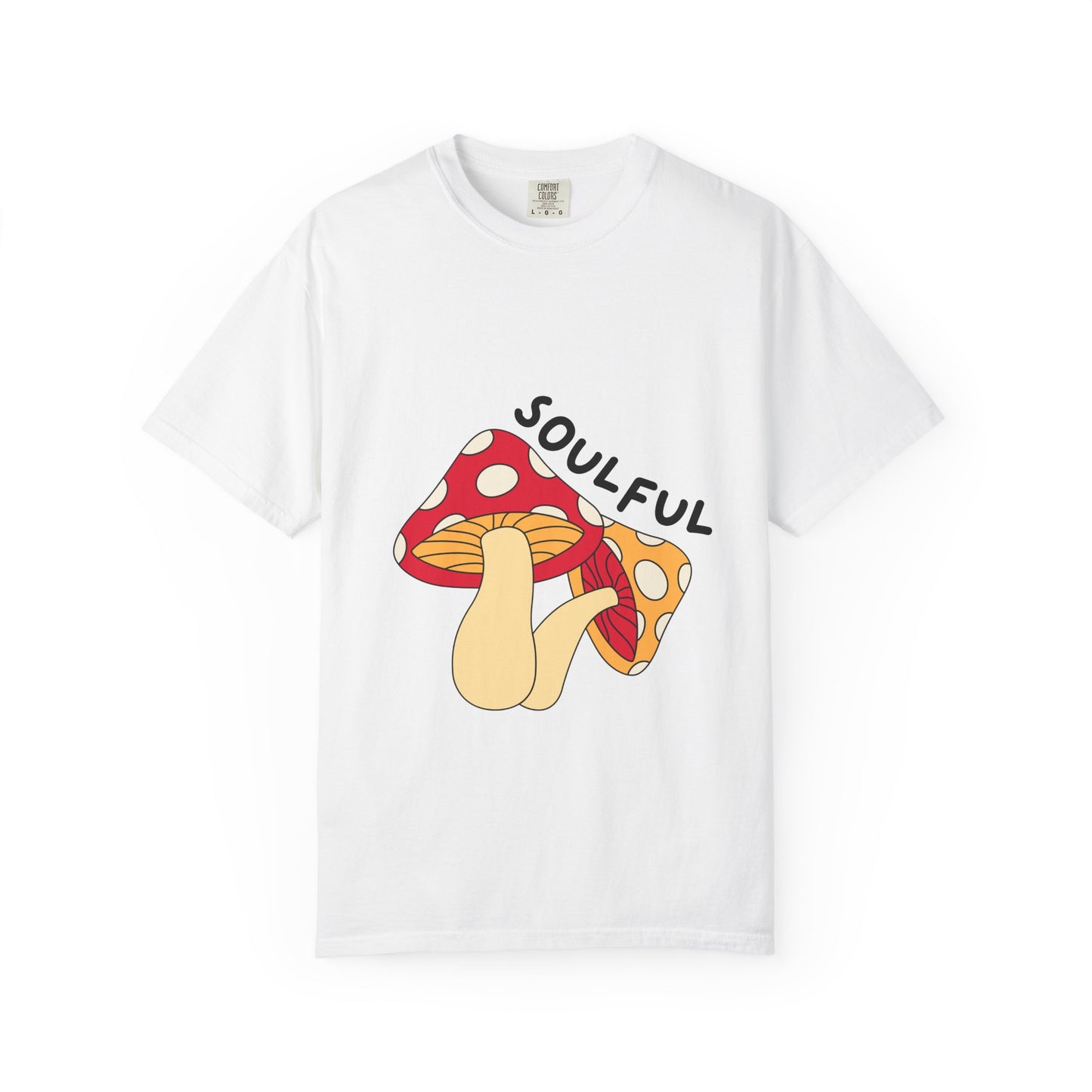 Soulful Mushroom Unisex T-shirt - Eye-catching, Comfortable Casual Wear