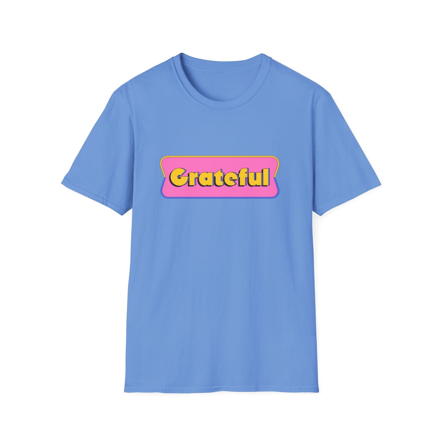 Grateful Retro Unisex Softstyle T-Shirt