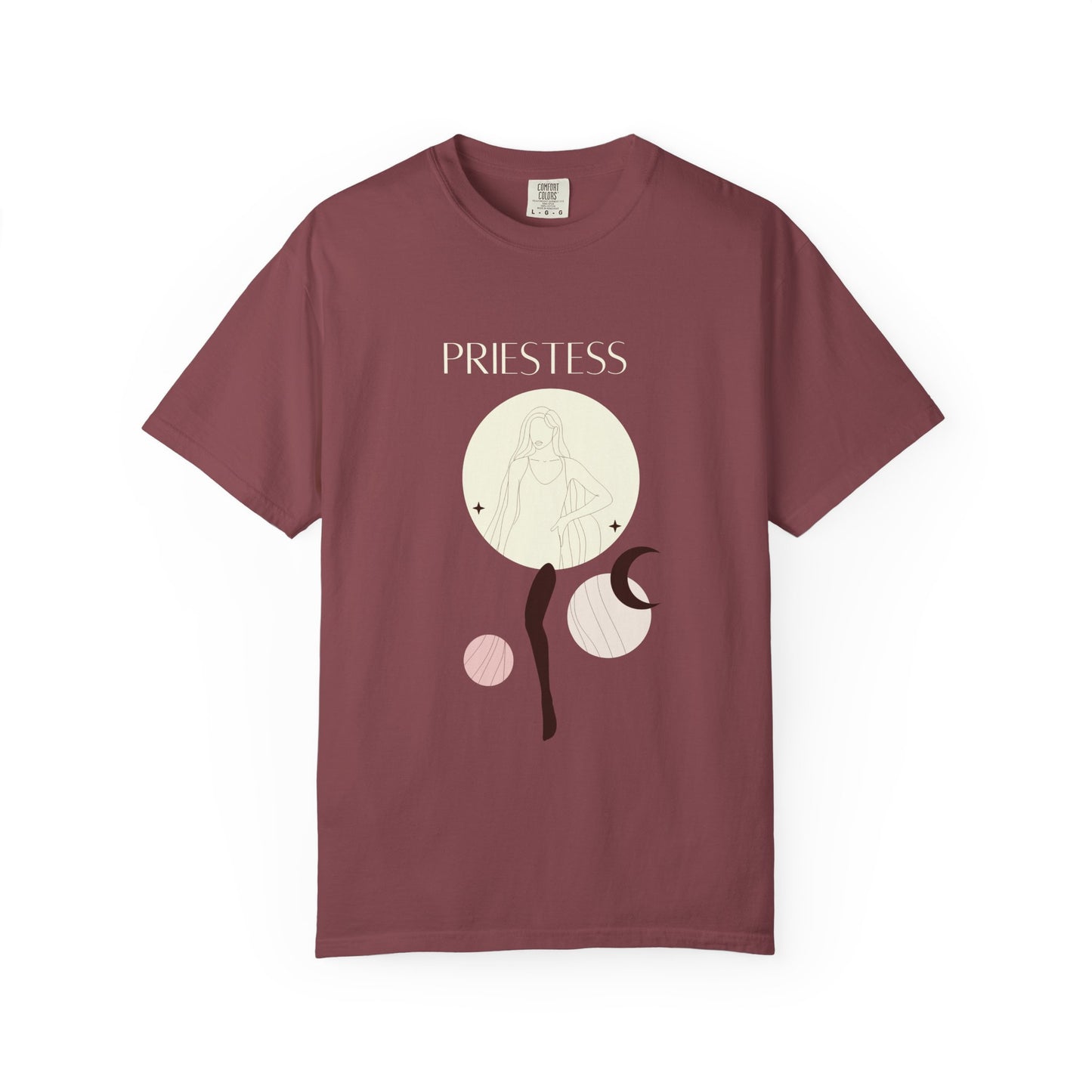 Boho Goddess Graphic Tee - Unisex Garment-Dyed T-Shirt