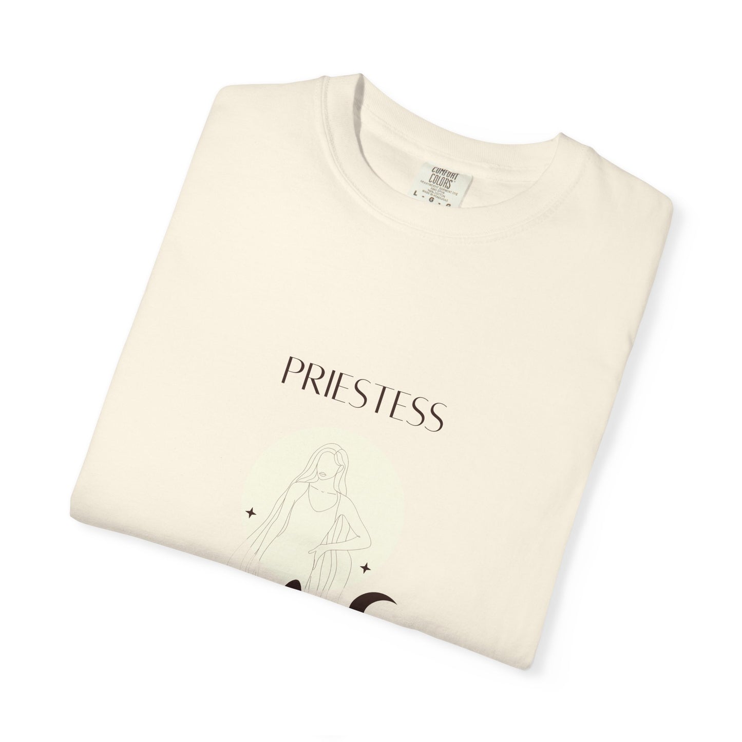 Bohemian Priestess T-Shirt | Unisex Garment-Dyed Tee for Spiritual Souls