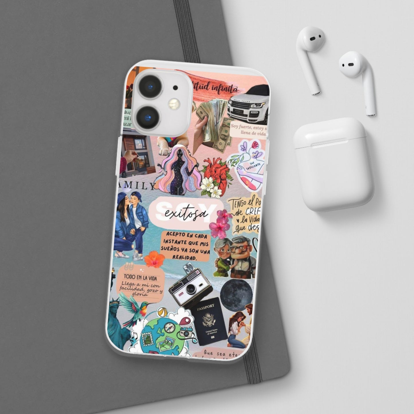 Colorful Inspirational Phone Case, Motivational iPhone Cover, Fun Phone Accessory, Unique Gift for Creative Souls, Flexible Cases for [...]