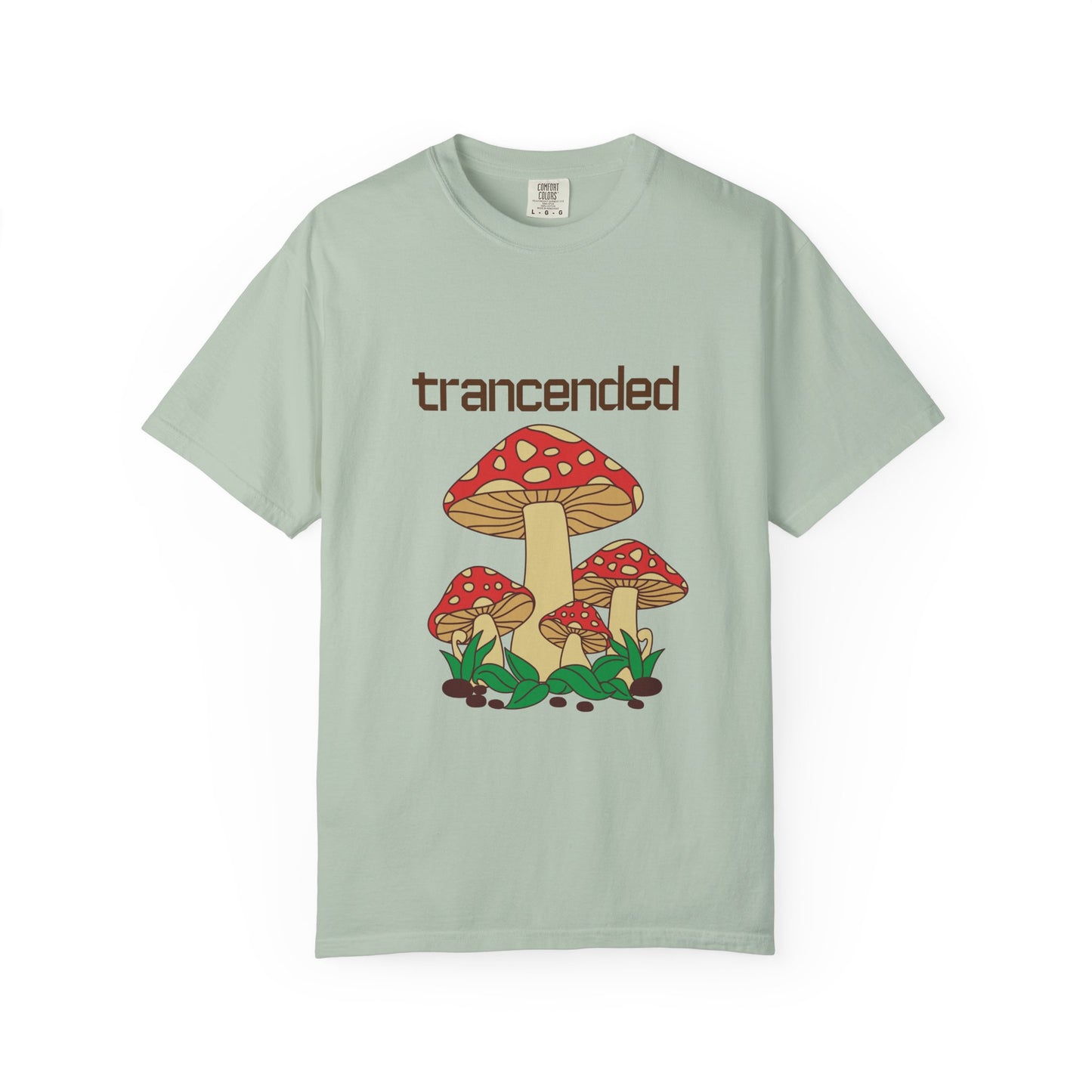 Trancended Mushroom Unisex Garment-Dyed T-Shirt