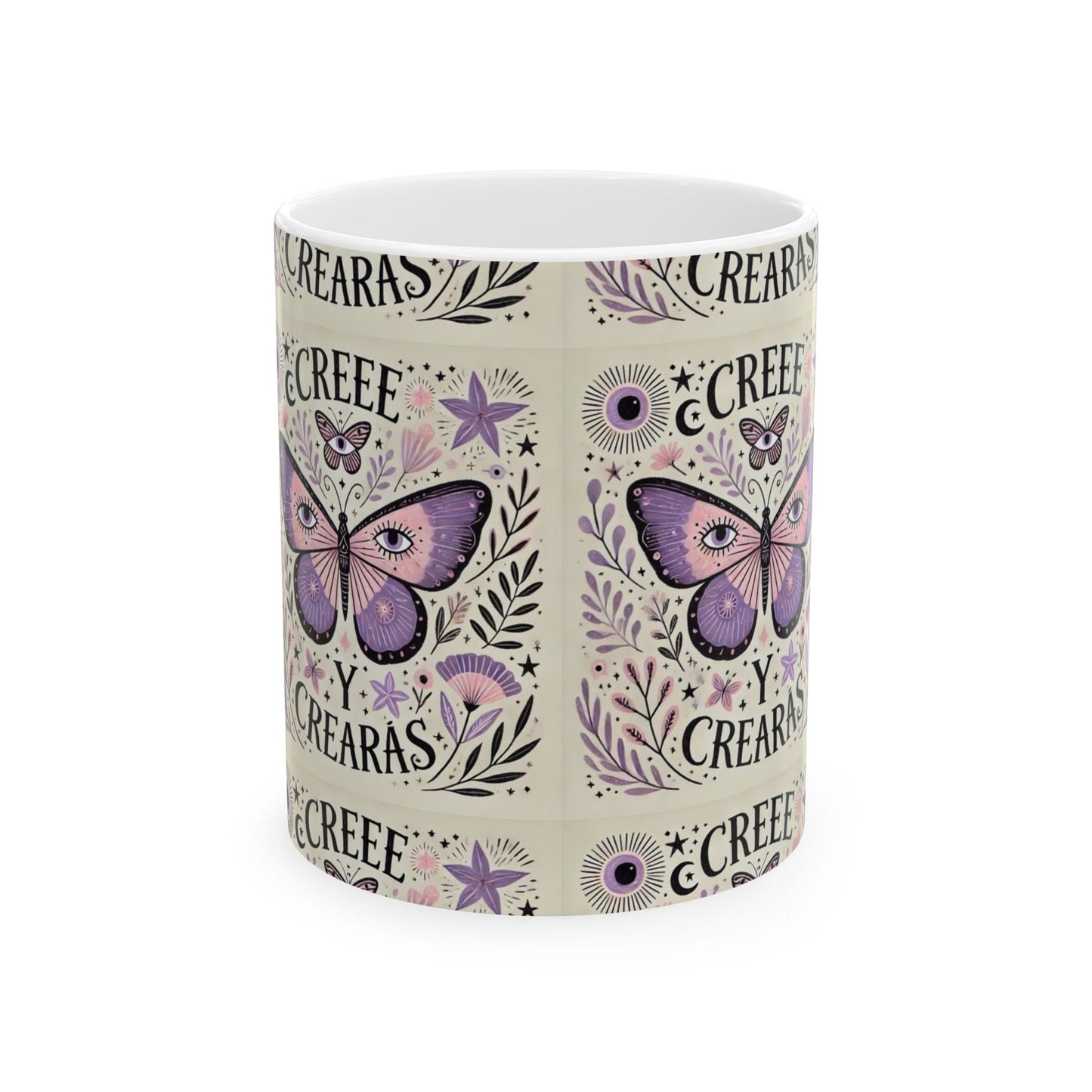 Inspirational Butterfly Ceramic Mug | Inspirational Gift for Dreamers, Unique Butterfly Artwork, Coffee Cup for Her, Self-Care Mug, [...]