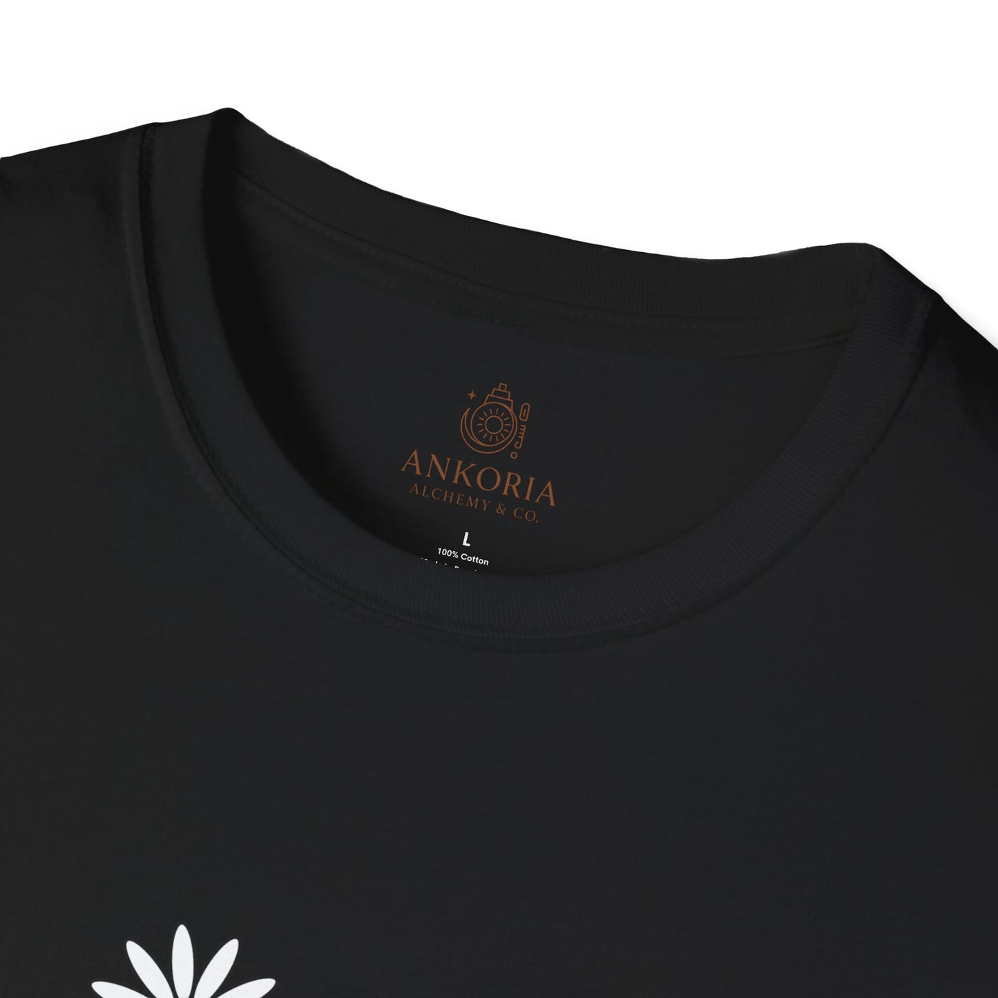 Unisex Softstyle T-Shirt - Retro Peace Design for Comfort Lovers