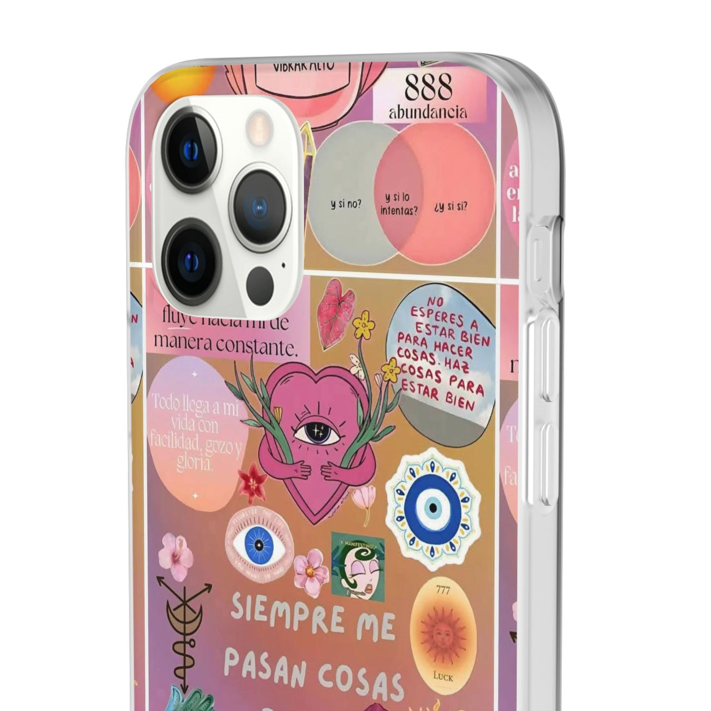 Colorful Affirmation Phone Cases, Positive Vibe Cases for iPhone, Flexible Phone Protection, Unique Gifts for Friends