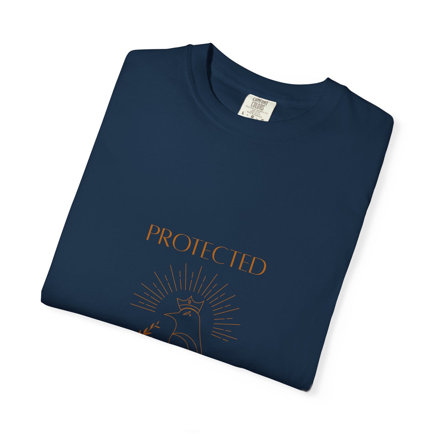 Protected Unisex Garment-Dyed T-Shirt | Nature-Inspired Graphic Tee