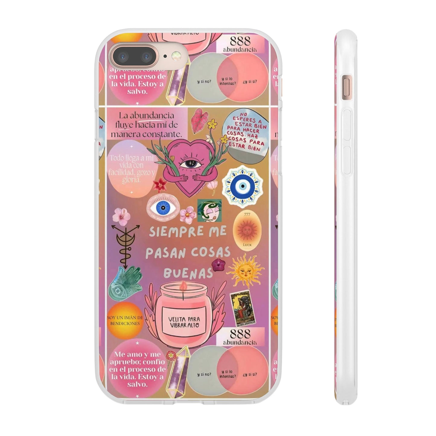 Colorful Affirmation Phone Cases, Positive Vibe Cases for iPhone, Flexible Phone Protection, Unique Gifts for Friends