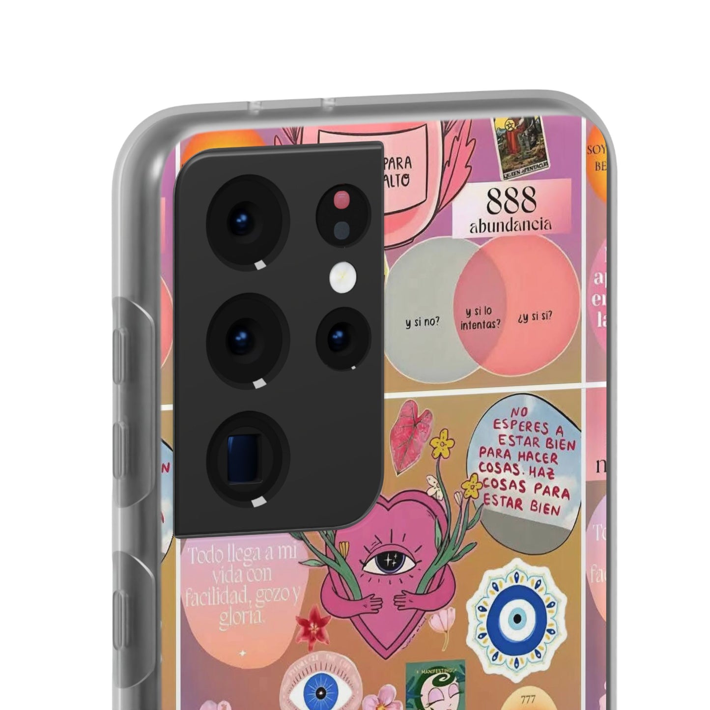 Colorful Affirmation Phone Cases, Positive Vibe Cases for iPhone, Flexible Phone Protection, Unique Gifts for Friends