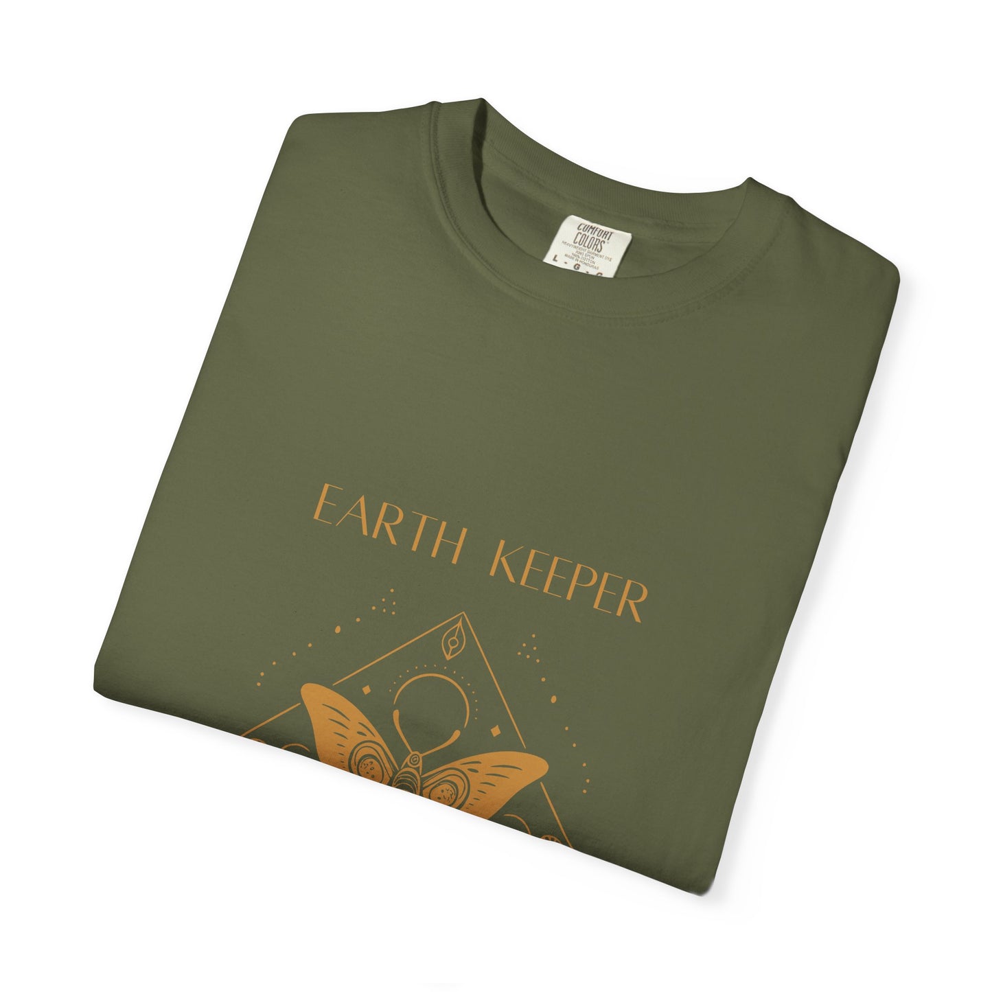 Earth Keeper Unisex Garment-Dyed T-shirt - Eco-Friendly Vibe, Nature Lover's Essential