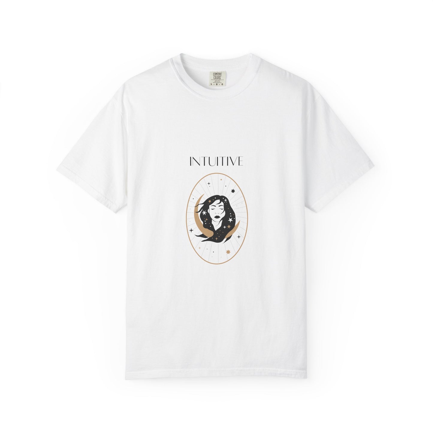 Intuitive Unisex Garment-Dyed T-Shirt | Astrology-Inspired Design