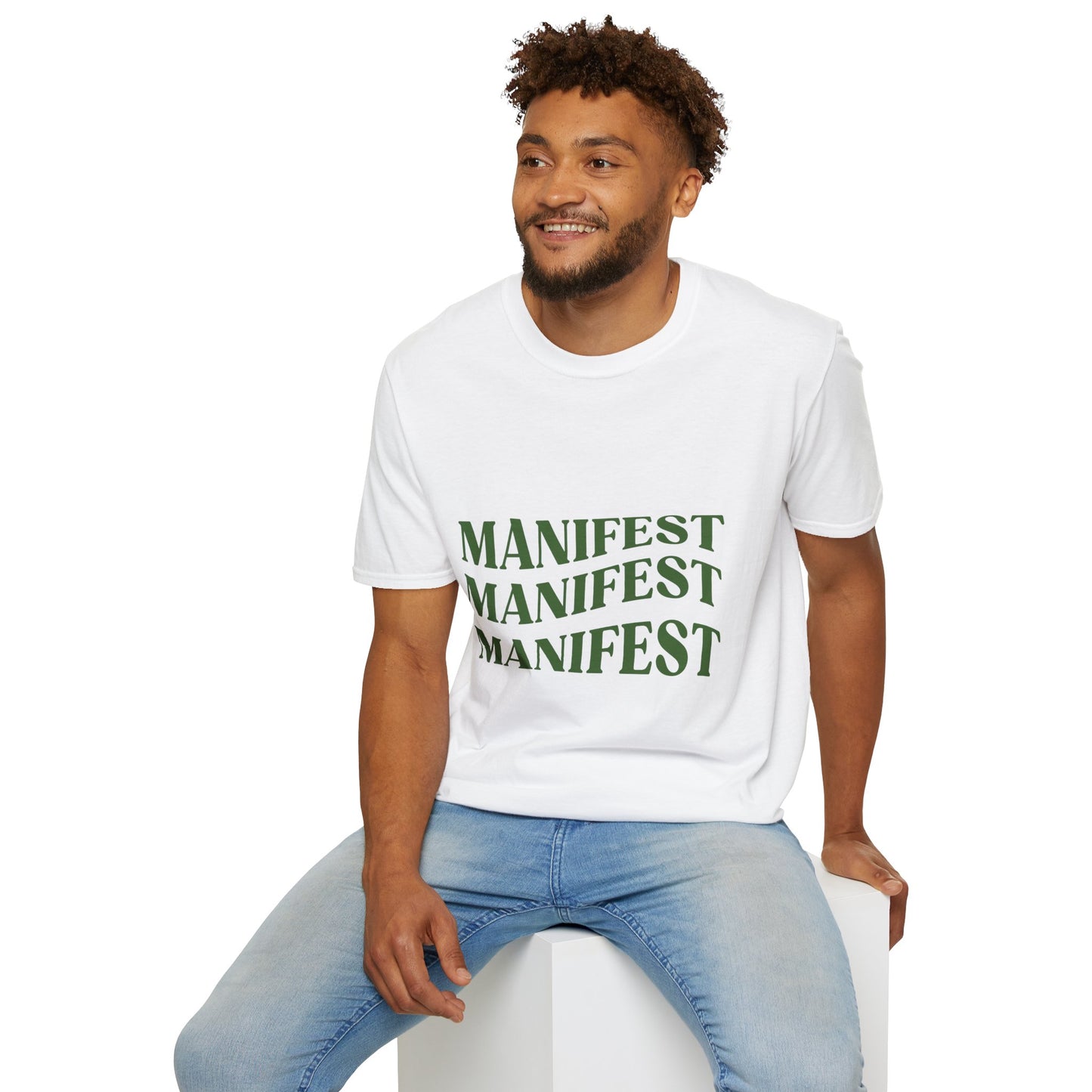 Manifest Softstyle Unisex T-Shirt - Positive Vibes for Everyday Wear