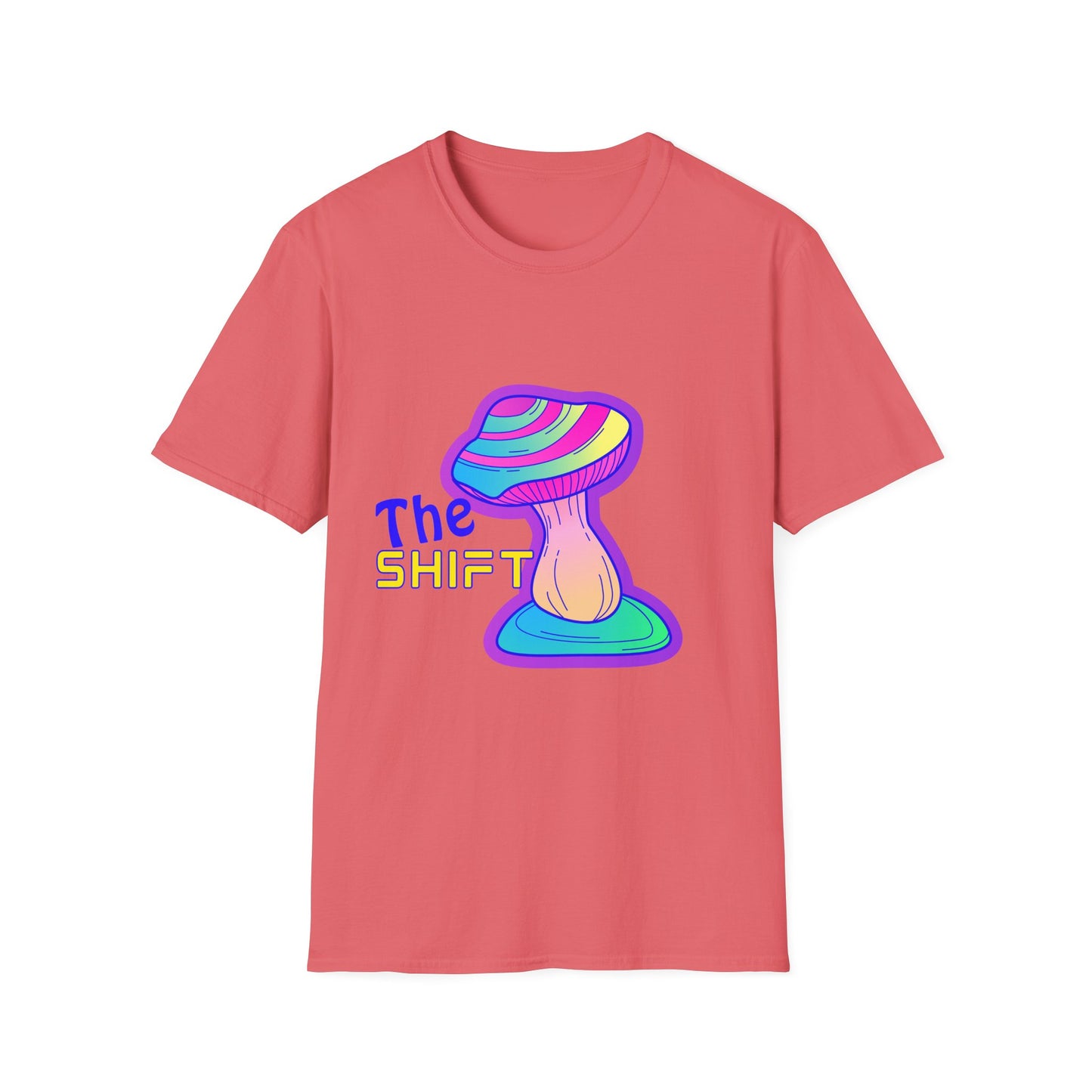 Colorful Psychedelic Unisex T-Shirt - 'The Shift' Graphic Tee for Festivals & Everyday Wear