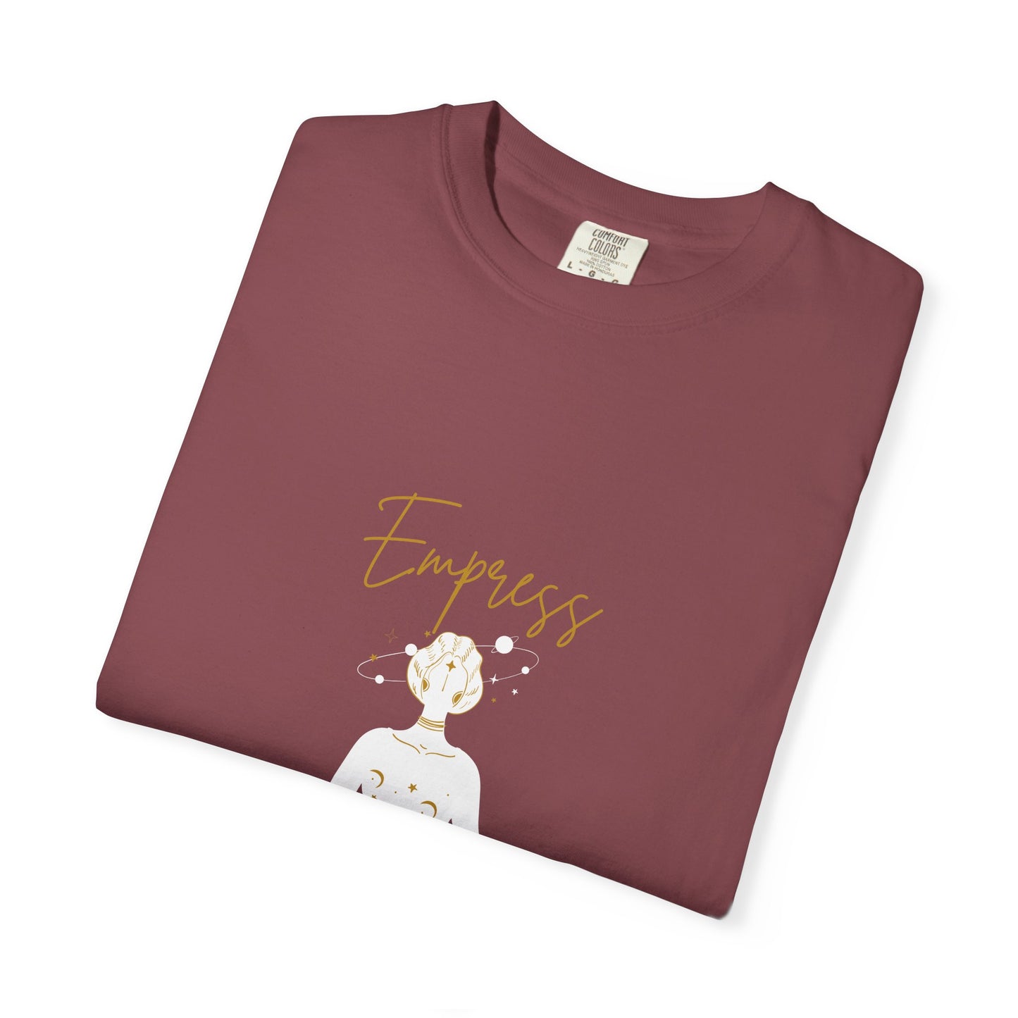 Bohemian Empress T-Shirt – Relaxed Fit, Mindfulness Design