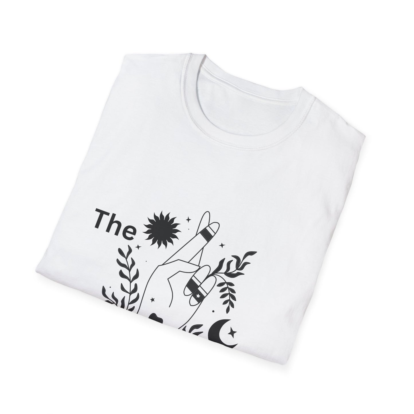 Unisex Softstyle T-Shirt - "The Knowing" Floral Graphic Tee
