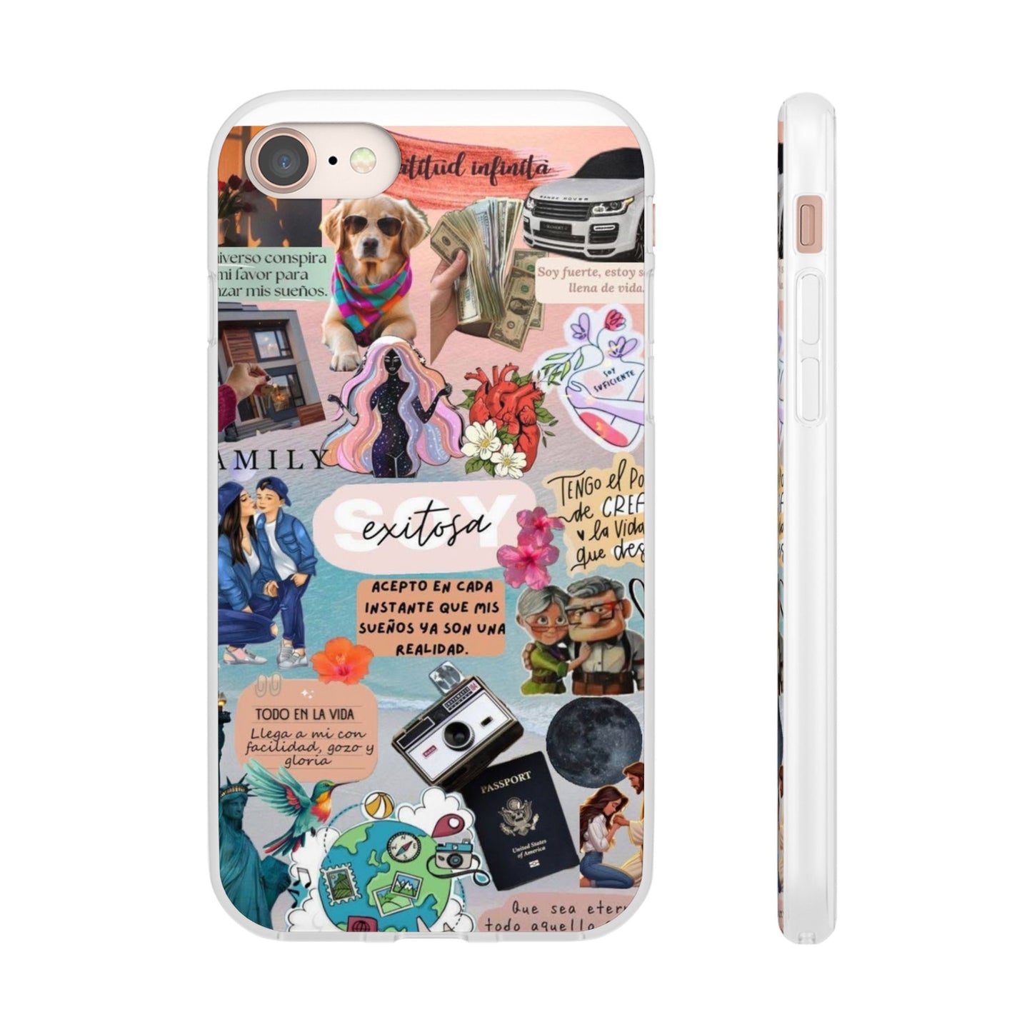 Colorful Inspirational Phone Case, Motivational iPhone Cover, Fun Phone Accessory, Unique Gift for Creative Souls, Flexible Cases for [...]