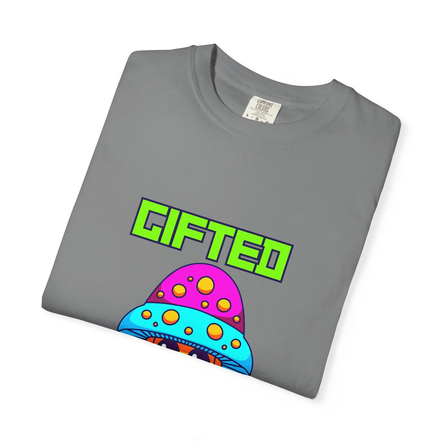 Gifted Mushroom T-Shirt - Colorful Unisex Garment-Dyed Tee