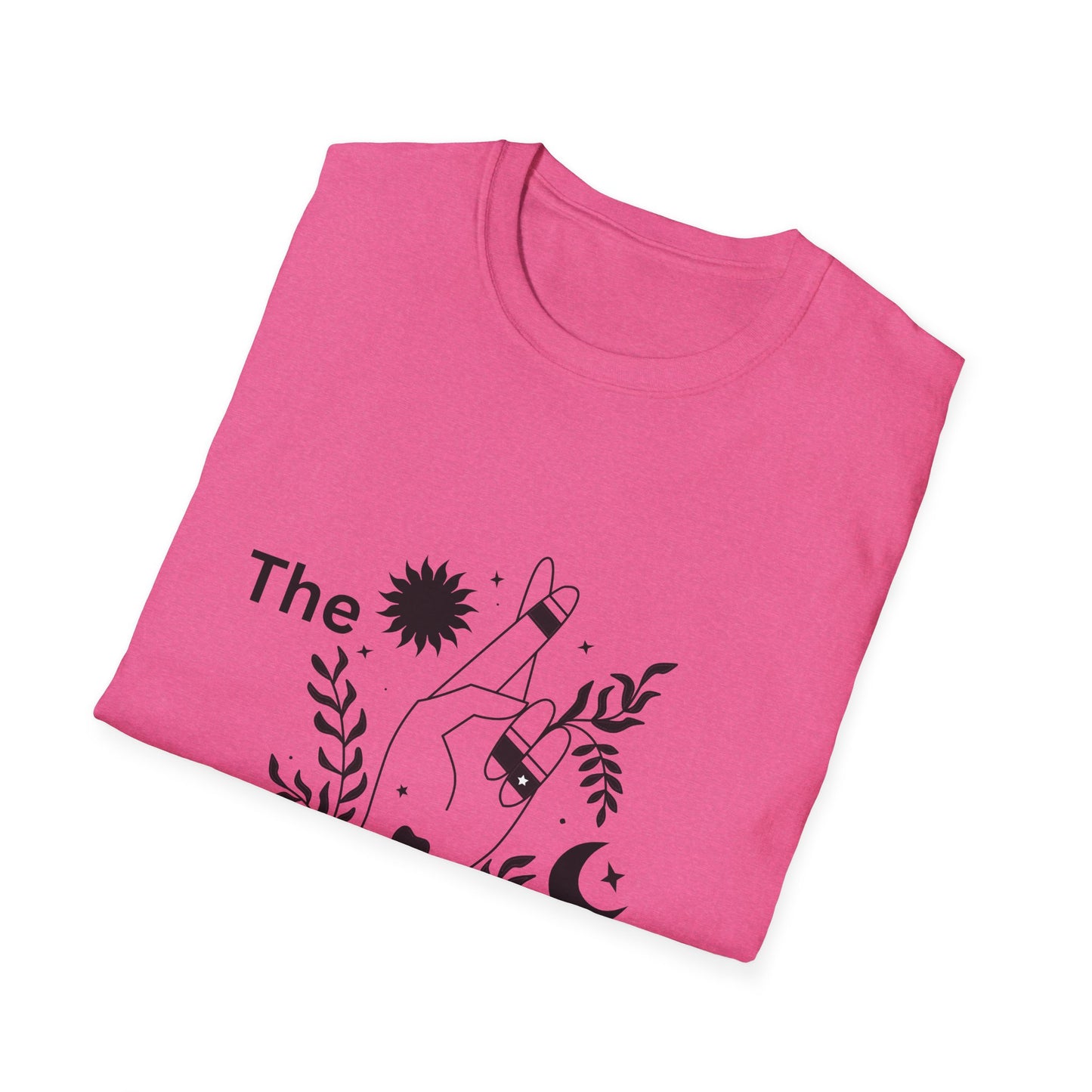 Unisex Softstyle T-Shirt - "The Knowing" Floral Graphic Tee