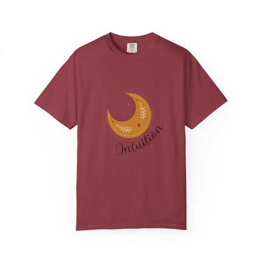Unisex Intuition Moon Graphic T-shirt | Cozy & Inspirational Wear