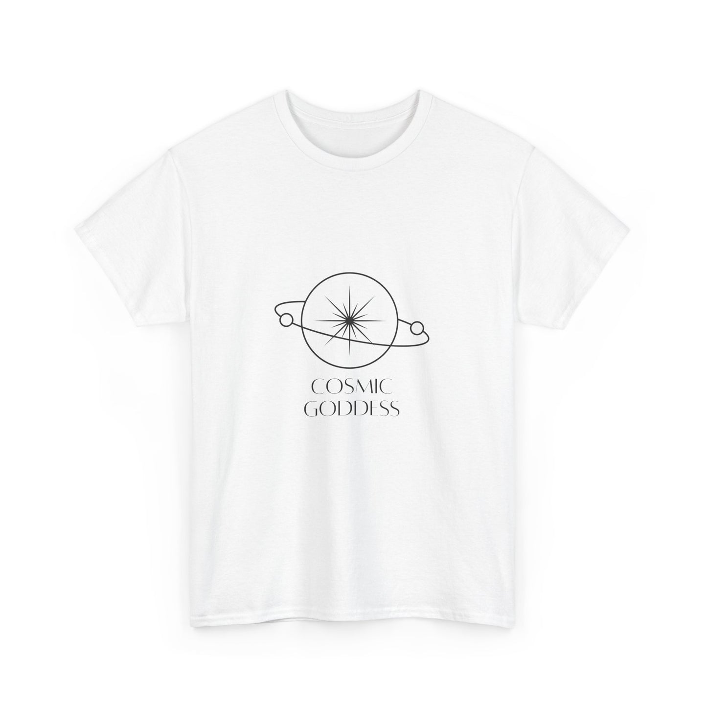 Cosmic Goddess Tee, Inspirational T-Shirt for Women, Astrology Gift, Boho Style, Casual Wear, Spiritual Fashion