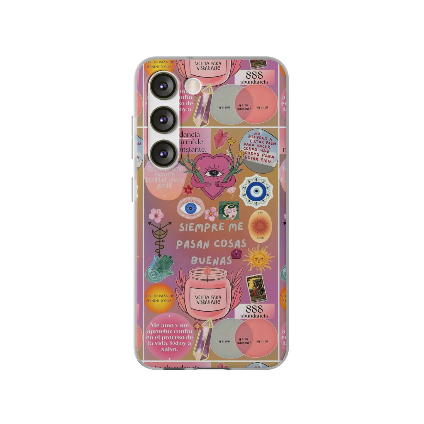 Colorful Affirmation Phone Cases, Positive Vibe Cases for iPhone, Flexible Phone Protection, Unique Gifts for Friends