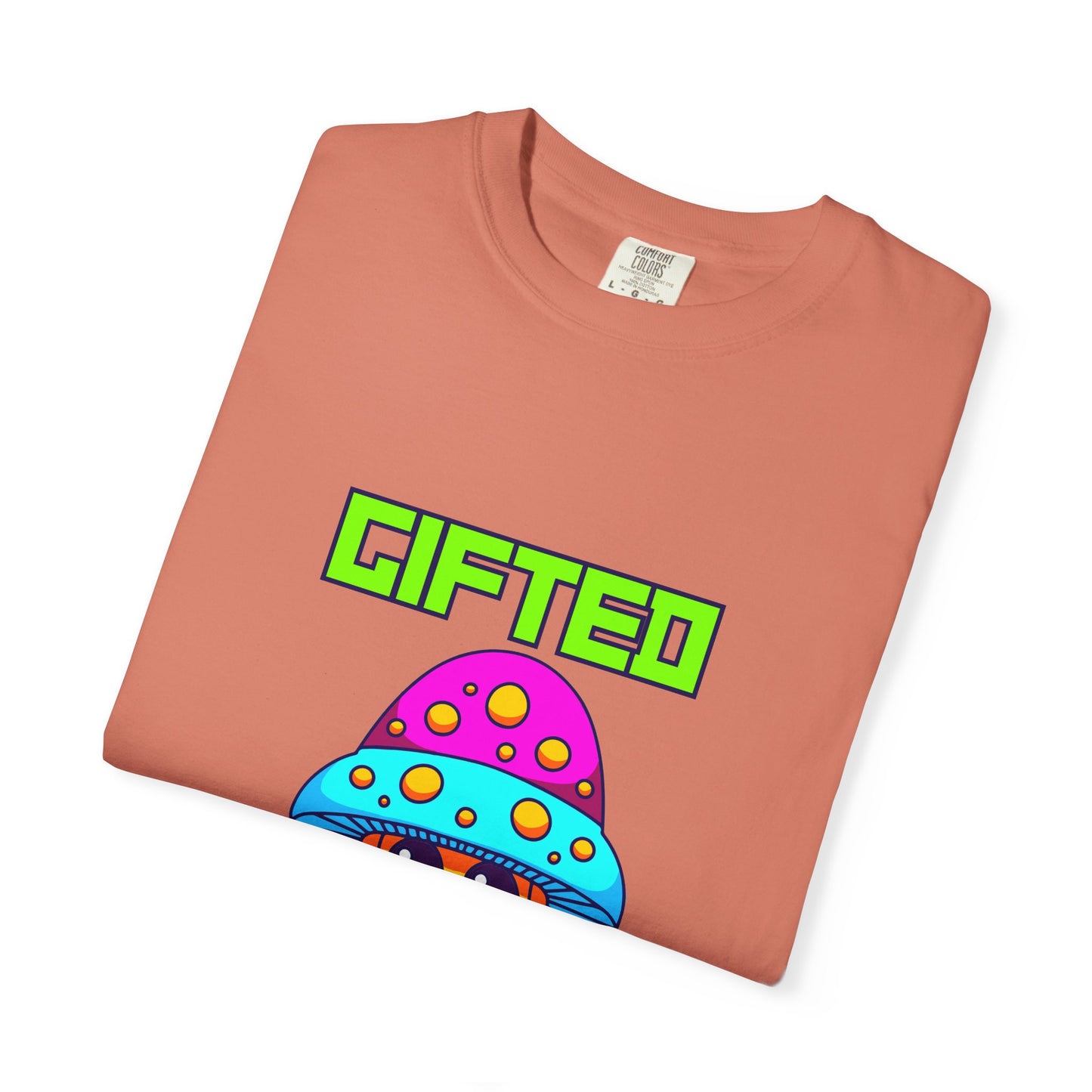 Gifted Mushroom T-Shirt - Colorful Unisex Garment-Dyed Tee