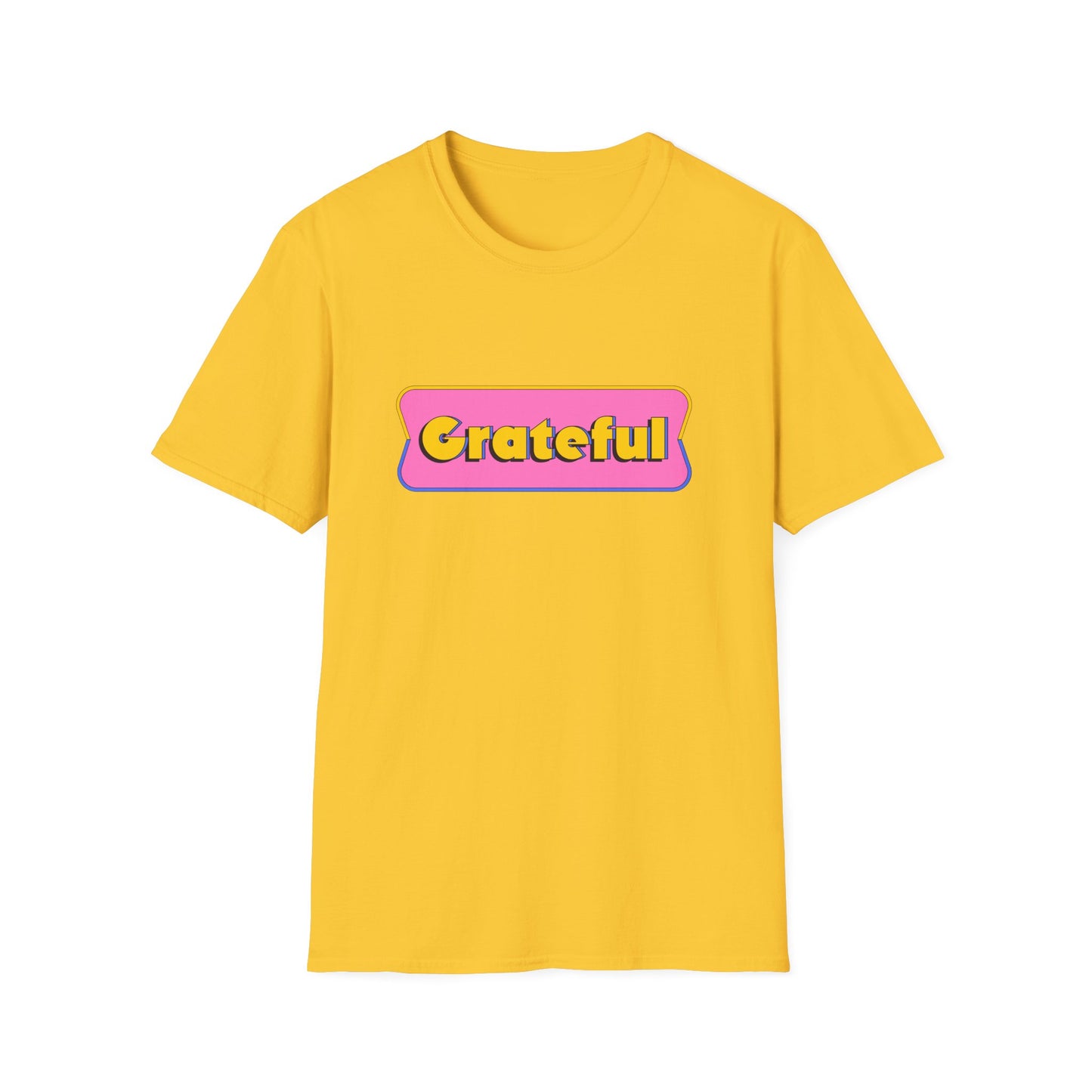 Grateful Retro Unisex Softstyle T-Shirt