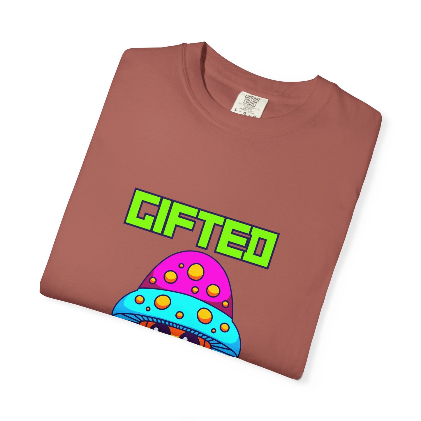 Gifted Mushroom T-Shirt - Colorful Unisex Garment-Dyed Tee